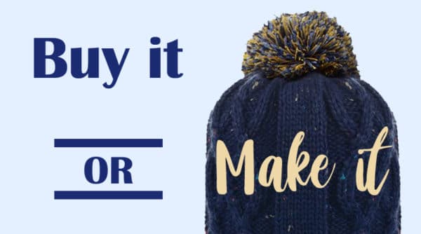 Buy it or Make it : Le bonnet à pompon